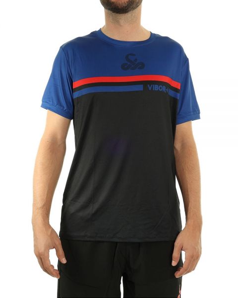CAMISETA VIBOR-A HYDRA PRO (AZUL/NEGRO,L)