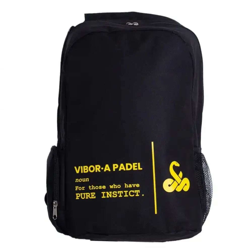 MOCHILA VIBOR-A LANTRA (NEGRO/AMARILLO)
