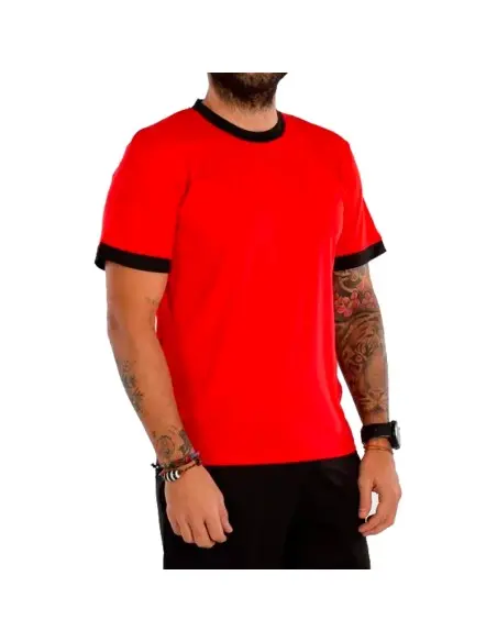 CAMISETA VIBOR-A LETHAL (ROJO/NEGRO, XL)