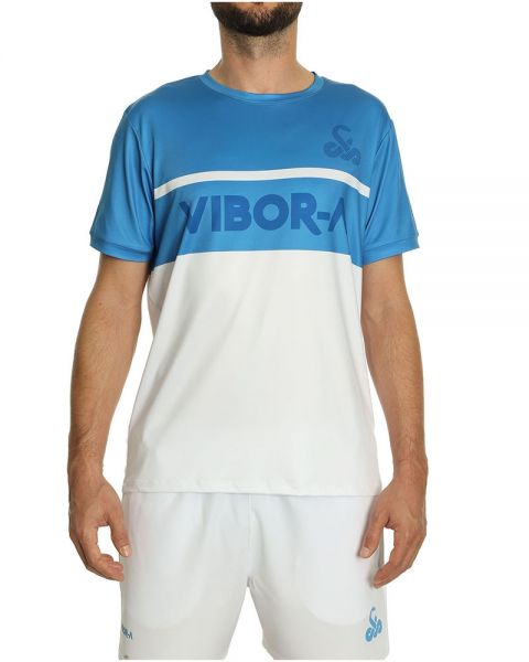 CAMISETA VIBOR-A ADVANCED PRO (AZUL/BLANCO,M)