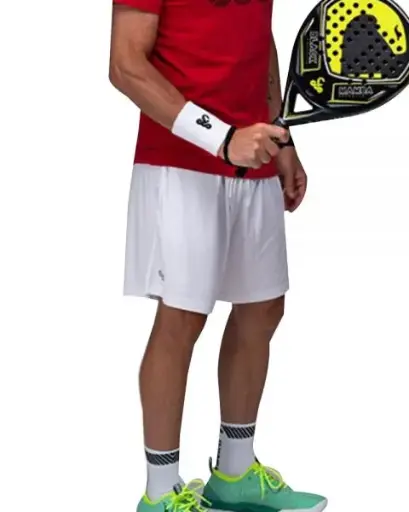 [VIBTEXPAN4469] PANTALON CORTO VIBOR-A PITON (BLANCO,L)