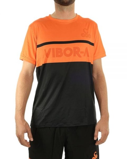 [VIBTEXCAM3498] CAMISETA VIBOR-A ADVANCED PRO (NARANJA/NEGRO,M)